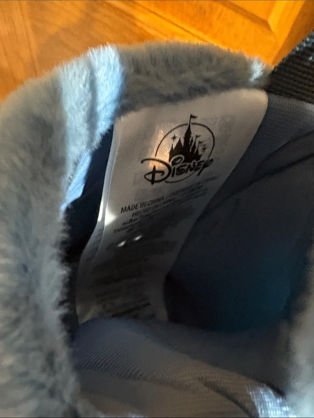 Disney Blue Stitch Plush Crossbody Bag for Kids - Bright Blue